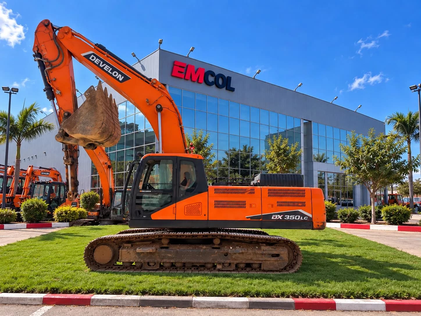 מחפר זחלי דגם DX350LC-7, מק"ט CE_D_DX350LC-7K, תמונה 1